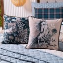 Ver mais imagens de Kit Edredom Solteiro Country com Almofadas Estampadas 05 Peças - Dupla Face Percal 300 Fios Cor