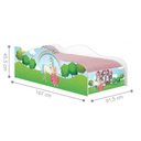 Ver imagem 3 de Cama Solteiro Glow Princesa Encantada Solteiro com Colchão
