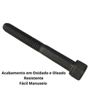 Ver imagem 3 de Kit com 25 Parafusos Allen com Cabeça Aço Liga M6 -1,00 X 60