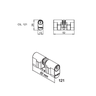 Fechadura Haga - Rio - Roseta 529 - Externa - 29509 - 3
