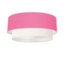 Ver imagem 1 de Plafon para Banheiro Cilíndrico Sb-3024 Cúpula Cor Rosa Bebê Branco