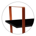 Ver imagem 4 de Prateleira Vita Design Industrial Estante 60x30cm Cobre e Preto