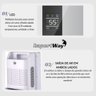 Desumidificador Antimofo Secar Ar Elétrico 2000ml Visor Lcd Controle de Umidade Branco Importway - 3