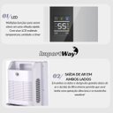 Ver imagem 3 de Desumidificador Antimofo Secar Ar Elétrico 2000ml Visor Lcd Controle de Umidade Branco Importway