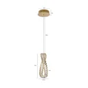 Ver imagem 2 de Pendente Led Lezie In 32cm 21w 3000k Nordecor