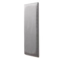 Ver imagem 1 de Placa Cabeceira Modulada Adesiva Estofada 20cm x 60cm Unidade - Suede Cinza