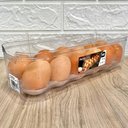 Ver mais imagens de Kit Organizador de Geladeira 4,5l e Porta Ovos 12 Unidades Transparente Uz Multiuso