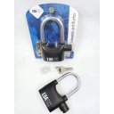 Ver imagem 2 de Cadeado Antifurto Bloqueador para Mbicicleta e Moto C/alarme Luatek Lk Bl17