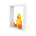 Ver imagem 2 de Nicho Organizador Infantil para Brinquedos Multiuso NI3030 30x30cm Branco - Art In Móveis