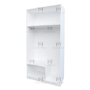 Ver imagem 4 de ARMÁRIO CABIDEIRO 1M C. MALEIRO M114.2021.B (LOJA, CLOSET) MUNDI MOVEIS