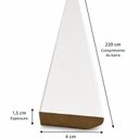 Ver imagem 3 de Rodapé Liso em MDF 4CMX15MMX2.2m Linha Branco Casablanca