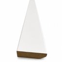 Ver imagem 2 de Rodapé Liso em MDF 4CMX15MMX2.2m Linha Branco Casablanca