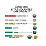 Kit 10 Fitas Isolante Colorida 19mm X 10m Amarela Soprano - 2