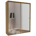 Ver imagem 3 de Guarda-Roupa Solteiro 2 Portas Espelhadas Luminum