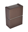 Ver imagem 1 de Arandela De Aluminio G9 Bivolt Marrom Rioprelustres 6206 Arandela 6206