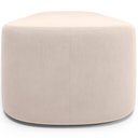 Ver imagem 7 de Puff Decorativo Orgânico para Living Quarto 160cm Doha W01 Suede Bege - Lyam Decor