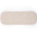Ver imagem 6 de Puff Decorativo Orgânico para Living Quarto 160cm Doha W01 Suede Bege - Lyam Decor