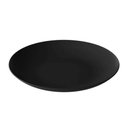 Ver imagem 3 de Prato para Sobremesa 18cm Cozy Preto Plástico Coza Avulso Servir Torta Pudim Mousse