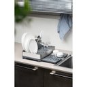 Ver imagem 4 de Escorredor de Louça Tramontina Aço Inox e Polipropileno com Porta Talheres Grafite