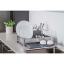 Ver imagem 3 de Escorredor de Louça Tramontina Aço Inox e Polipropileno com Porta Talheres Grafite