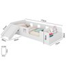 Cama Infantil Montessoriana com Escorregador e Grade Proteção Manu Branco - 3