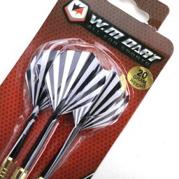 Kit com 3 Dardos Semi Profissional Aço e Pvc Winmax - 5