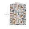 Tapete Sala / Quarto Desenhado Domani Zirconia Taupe 45 - 150 X 200 Cm - J Serrano - 6