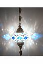 Ver imagem 3 de Lustre De Mosaico Turco Autêntico - Bleu&White Love XD7001 BW