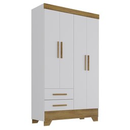 Guarda-roupa Infantil 4 Portas 2 Gavetas Colorir - 6