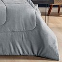 Ver imagem 3 de Coberdrom Allure Queen Dupla Face Manta Plush + Malha 1 Peça - Cinza