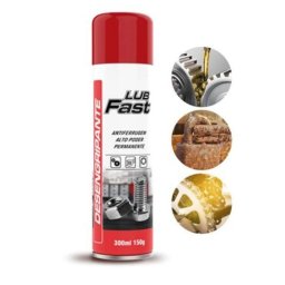 Kit 12 Óleo Desengripante Lubrificante Spray 300ml - Lub Fast - 3