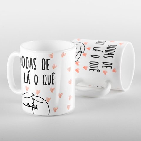 Caneca Flork Bodas de Sei La o que