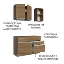 Ver imagem 5 de Armário de Cozinha Compacta 120cm Rustic Glamy Madesa 08