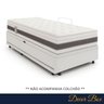 Base Cama Box Solteiro com Baú e Cama Auxiliar Cor Branco - 2