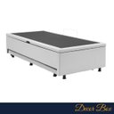 Ver imagem 3 de Base Cama Box Solteiro com Baú e Cama Auxiliar Cor Branco