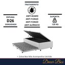 Ver imagem 5 de Base Cama Box Solteiro com Baú e Cama Auxiliar Cor Branco