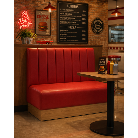 Booth Lugano Premium Design Moderno Luxo