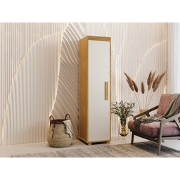 Multiuso Sapateira Modular Malta 1 Porta Camas Fenix - 2
