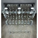 Ver imagem 2 de Lustre de Cristal Legítimo K9 Retangular para Sala de Jantar