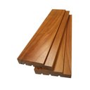 Ver imagem 2 de Porta de Madeira Curupixá Semi-Sólida Lisa Montada Completa Com Batente 210x82cm (Leia Detalhes Do P