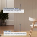 Ver imagem 7 de Kit 4 Placas de Painel Ripado Tóquio 250cm x 58cm x 3,3mm (Rende 5,8m²) Ecorevest Bege