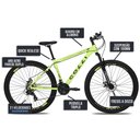 Ver imagem 5 de Bicicleta Colli Toronto Aro 29 Shimano 21 Marchas
