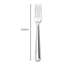 Ver imagem 3 de Faqueiro 24 Talheres para Sobremesa Modena Inox Garfo e Faca Brinox Mesa Posta Cozinha