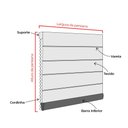 Ver imagem 5 de Persiana Romana Tela Solar 5% - ( Largura 150 X Altura 230cm )