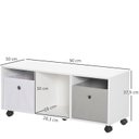 Ver imagem 3 de Rack Organizador de Nichos Infantil de Brinquedos Kalel 100% Mdf Woodcore