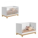 Ver imagem 2 de Conjunto Quarto Guarda Roupa 4970 e Berço Encanto Slim