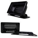 Ver imagem 2 de Moldura 9 Polegadas Universal Preta Painel Superior Plano Central Multimidia Som