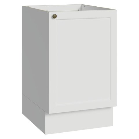 Balcão de Cozinha 50cm 1 Porta (sem Tampo) Branco Vik Madesa