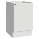 Ver imagem 1 de Balcão de Cozinha 50cm 1 Porta (sem Tampo) Branco Vik Madesa