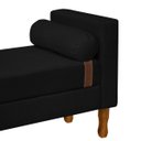 Ver imagem 7 de Kit Cabeceira e Calçadeira Baú para Cama Box Casal 140cm Bouclê Preto